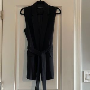 Womens Zara long vest